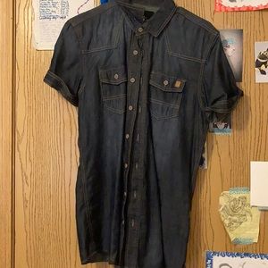 i jeans by buffalo lightweight button jean jacket